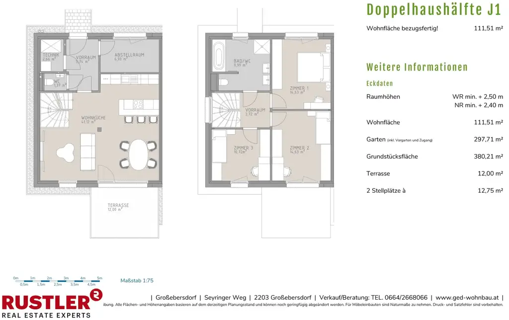 Wohnen vor den Toren Wiens – nachhaltig, modern & PROVISIONSFREI
*** Bezug 4. Quartal 2026 ***