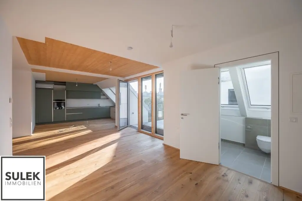 Erstbezug: traumhafte DG-Maisonette mit 3 Schlafzimmern und 2 Bädern