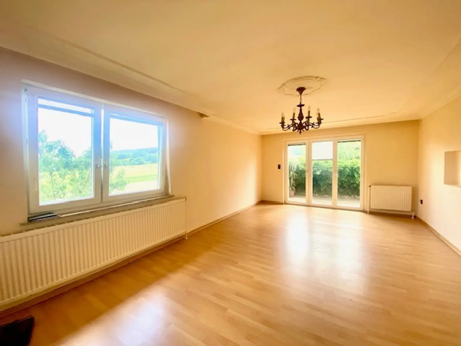 Wohnzimmer, Zugang Terrasse