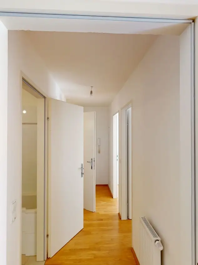 Ruhiges Wohnglück: 3-Zimmer-Neubau mit Garten zur Hofseite