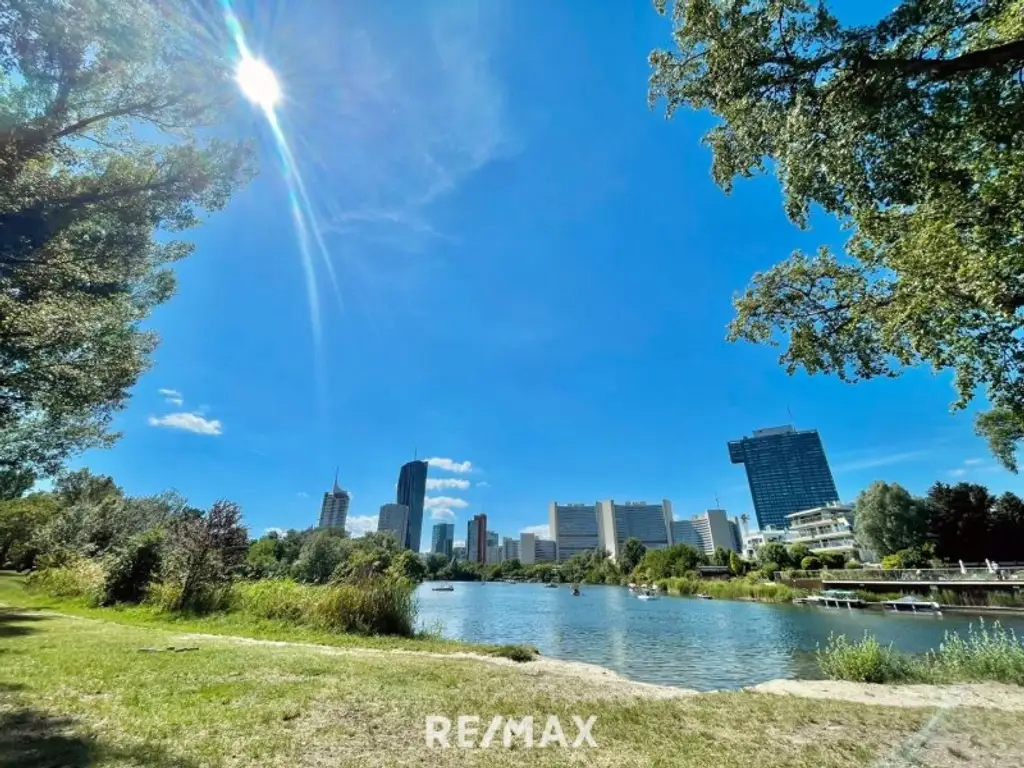 NÄHE U1 UND UNO CITY – ERSTBEZUG – NÄHE ALTE DONAU  UND KAISERWASSER – PENTHOUSE