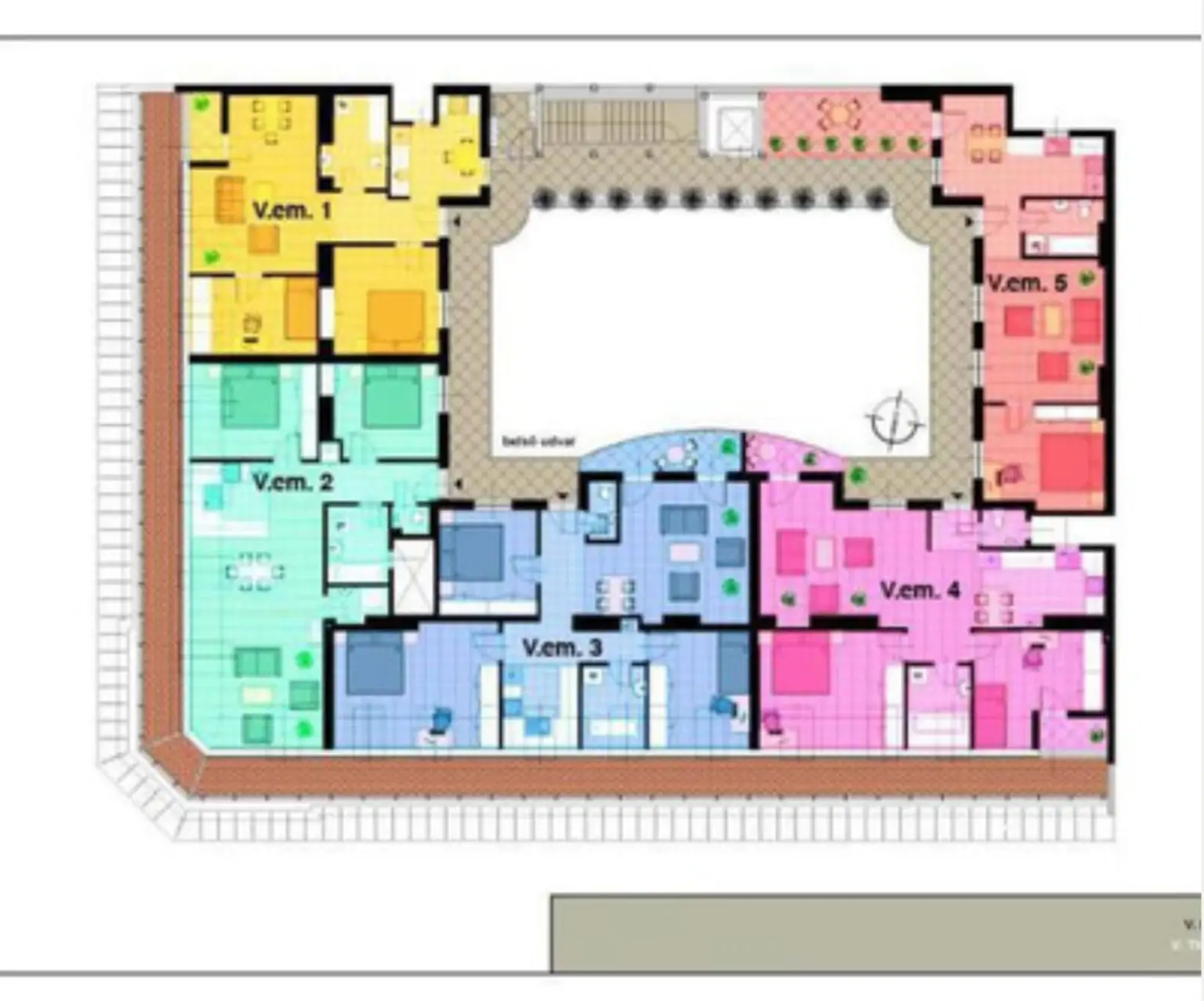 Boutique Hotel (13 neue Apartments) im Herzen des 8. Bezirks von Budapest zum Verkauf