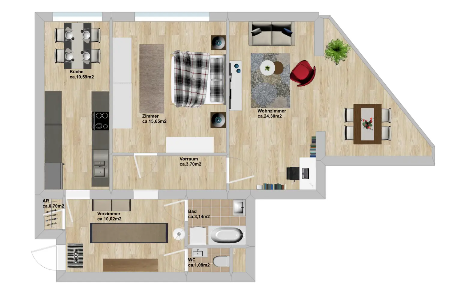 "Perfekte Kapitalanlage: vermietete Wohnung mit Top-Anbindung!"