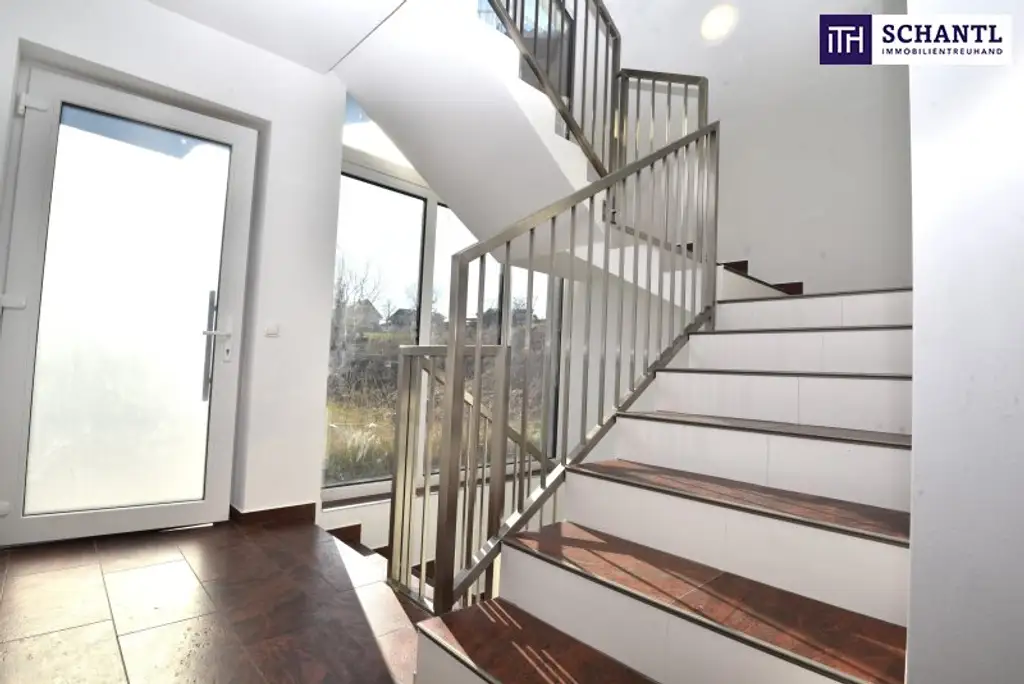 Grünoase im Weinparadies Reiteregg - Sehr hochwertig ausgeführte Doppelhaushälfte mit Dachterrasse - Gemeinde St. Bartholomä! ERDWÄRME!