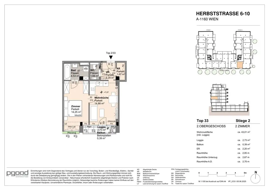 Neue Investmentgelegenheit! 2 Zimmer Neubau! ERSTBEZUG! Zentrale Lage!