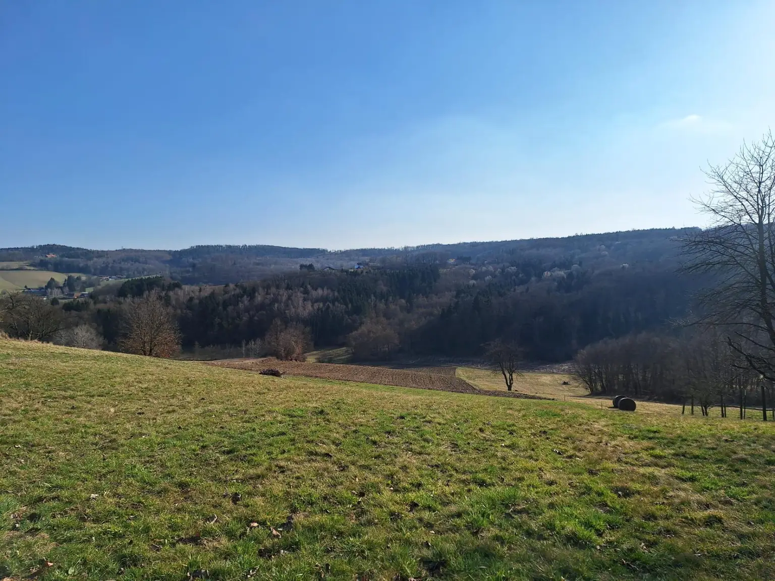 Aussicht Baugrund