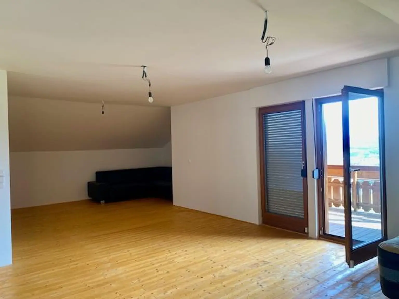 Loftausbau, Balkonzugang