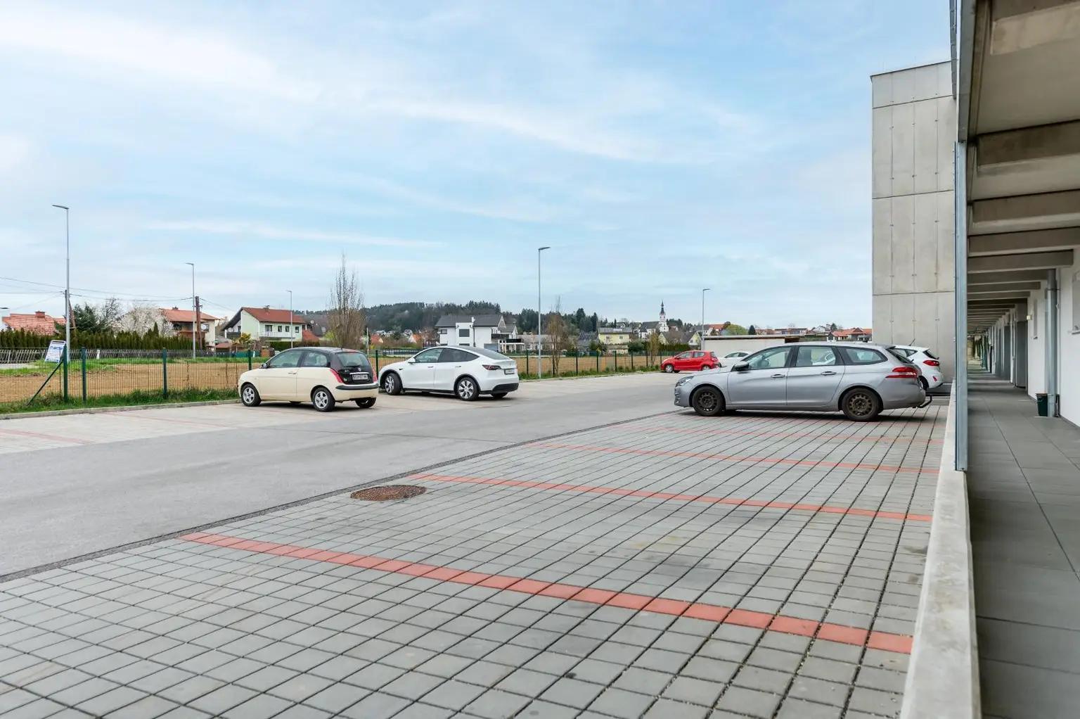 Besucherparkplatz