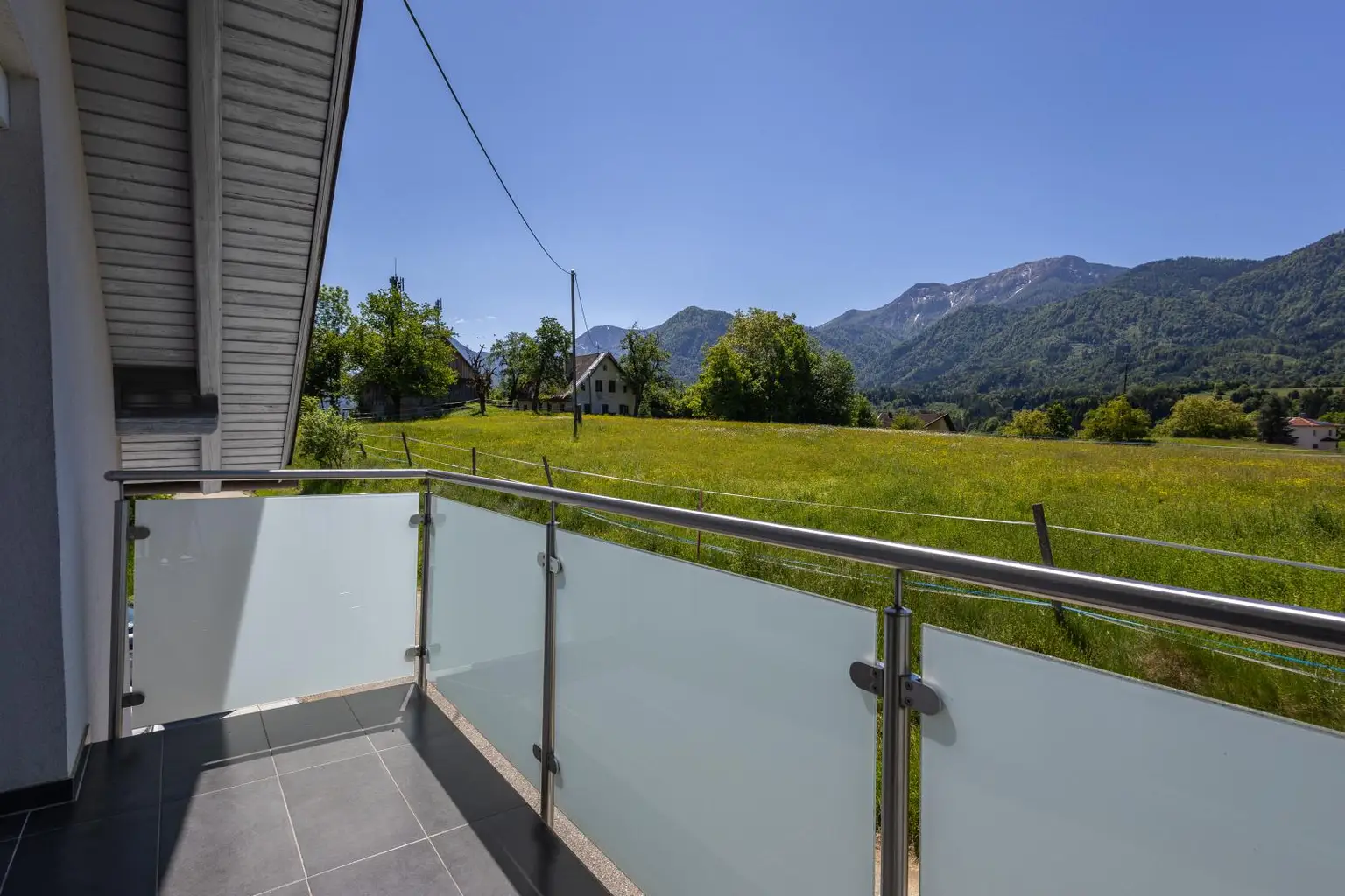 Balkon Süd-West-Ausrichtung