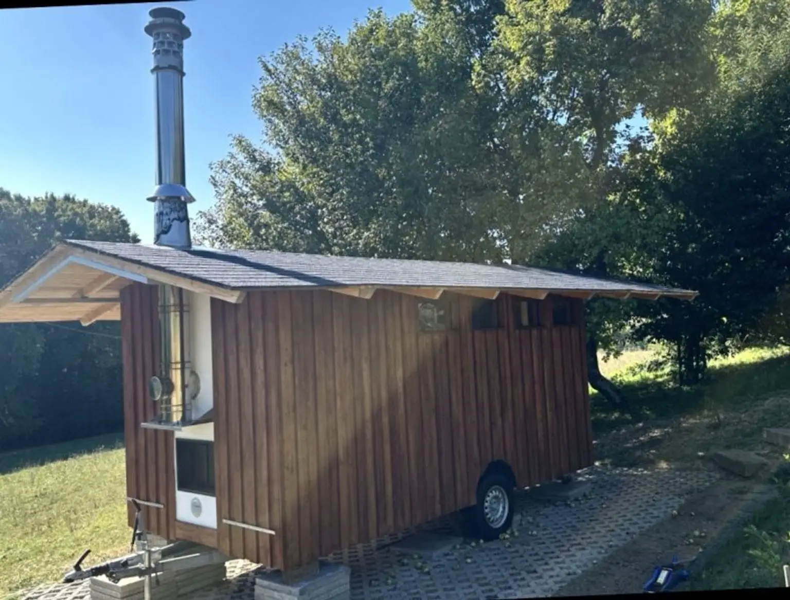 ** HOTMOBIL ** - Sauna auf Rädern in Neuzustand !!