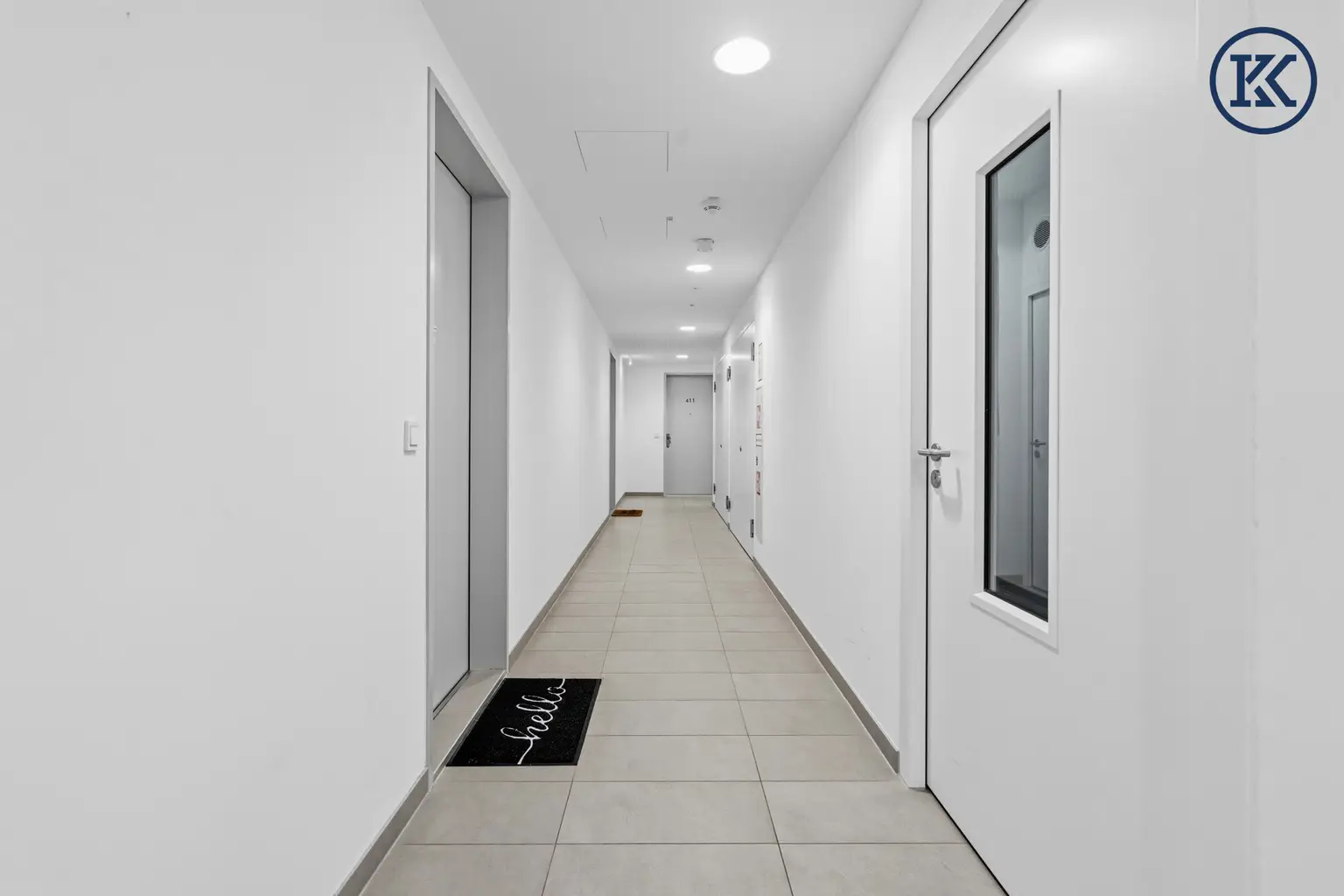 Gang zur Wohnung