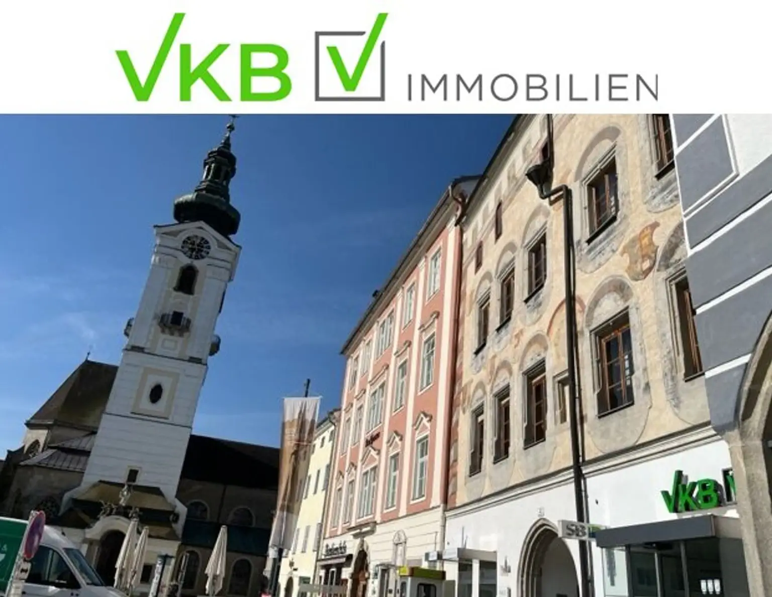 Freistadt-Stadtplatz: Stilvolles Arbeiten (3 Büroräume)