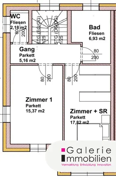 Erstbezug: Sehr schöne, helle und ruhige Doppelhaushälfte (links) mit 4 Zimmern, Eigengarten und Panoramablick-Dachterrasse!