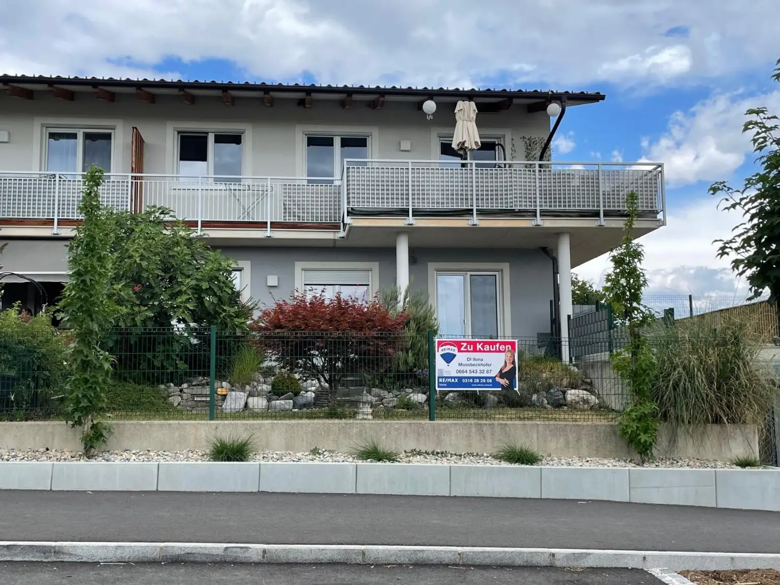 Klimatisierte Gartenwohnung mit 72m², Terrasse, 2 SZ, Keller