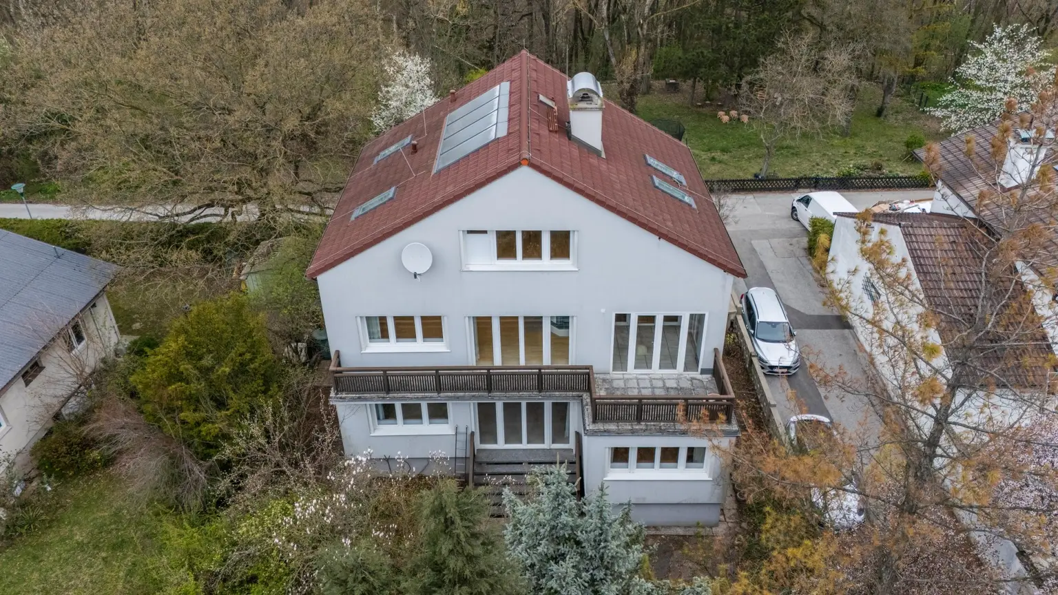 Drohne Haus von Südseite