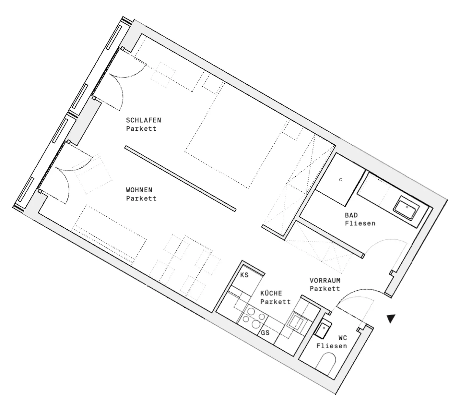 DC-FLATS: High-End-Apartment bei der UNO-City!! ERSTBEZUG!!