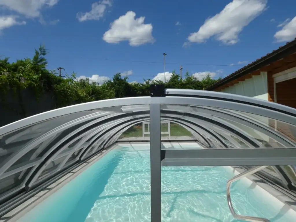 NEUER PREIS - neuwertiges, vollmöbliertes, barrierefreies Wohlfühlhaus auf Eigengrund mit Pool und Klimaanlage