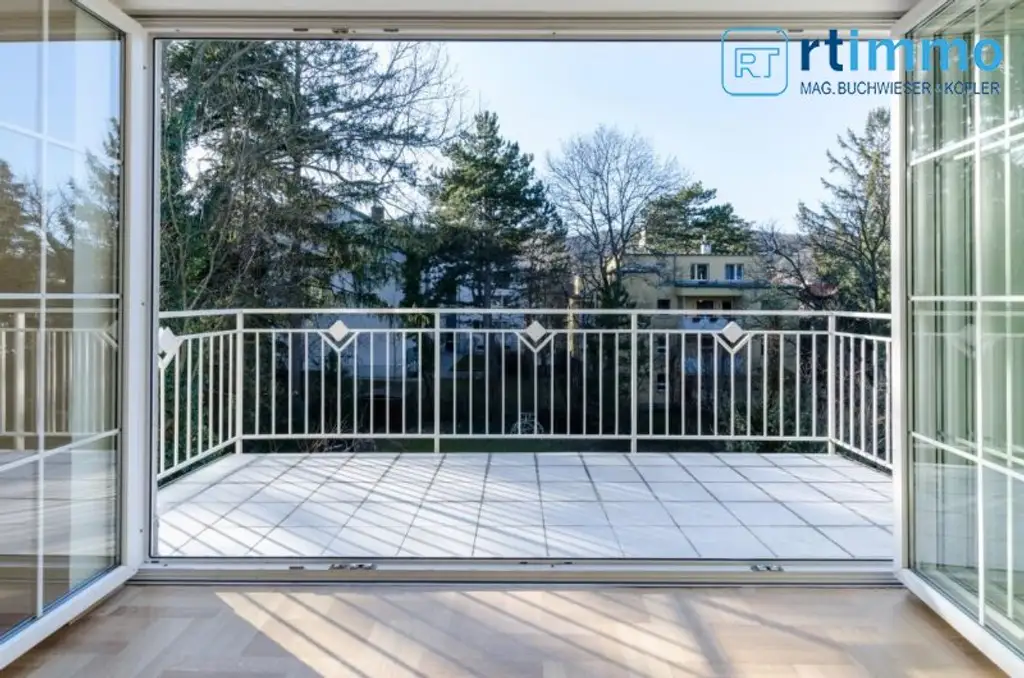 VIER ZIMMER | SCHÖNE UND HELLE TERRASSENWOHNUNG + 70 m2 DACHTERRASSE + GARAGE