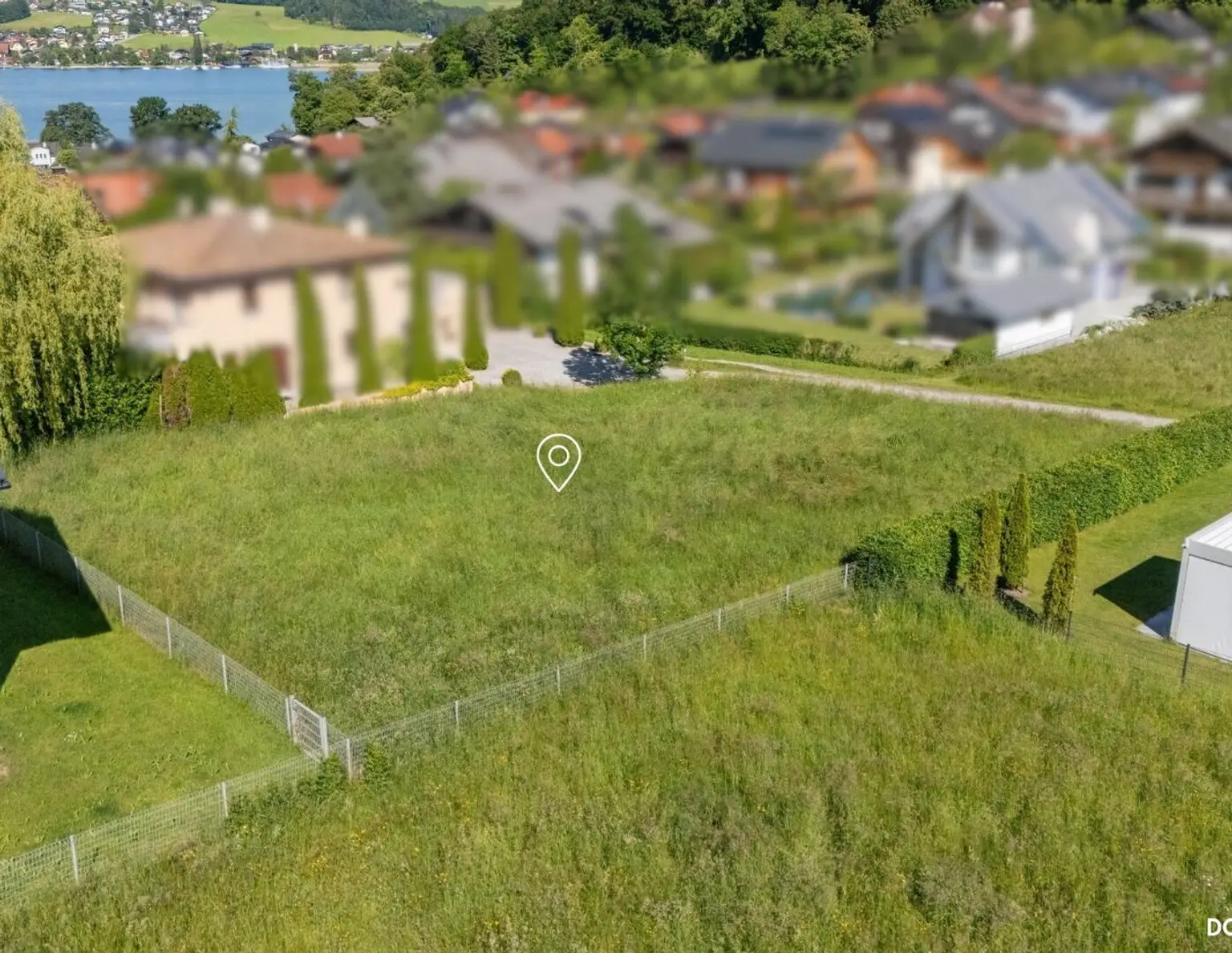 MATTSEE: Grundstück in Toplage, 1.073m², ev. teilbar - bewilligtes Wohnprojekt mit 10 W