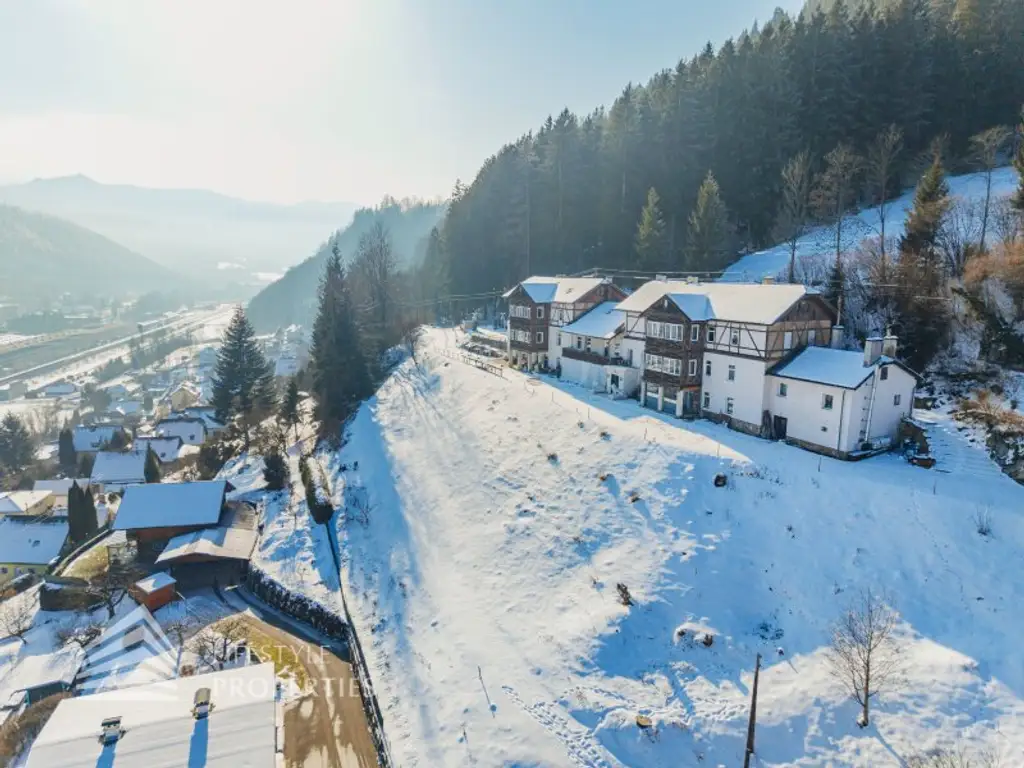 Historisches Hotel mit Restaurant & großzügigem Privatbereich – im Erholungsgebiet Semmering