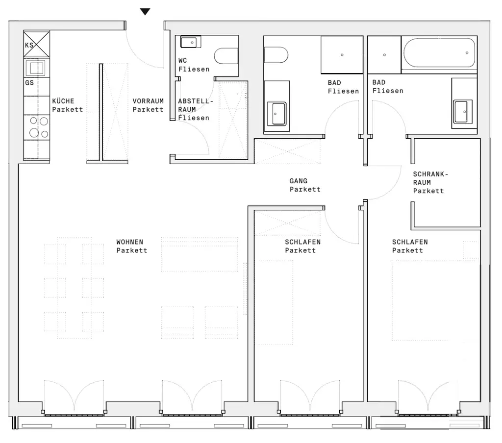 DC-FLATS: High-End-Apartment bei der UNO-City!! ERSTBEZUG!!