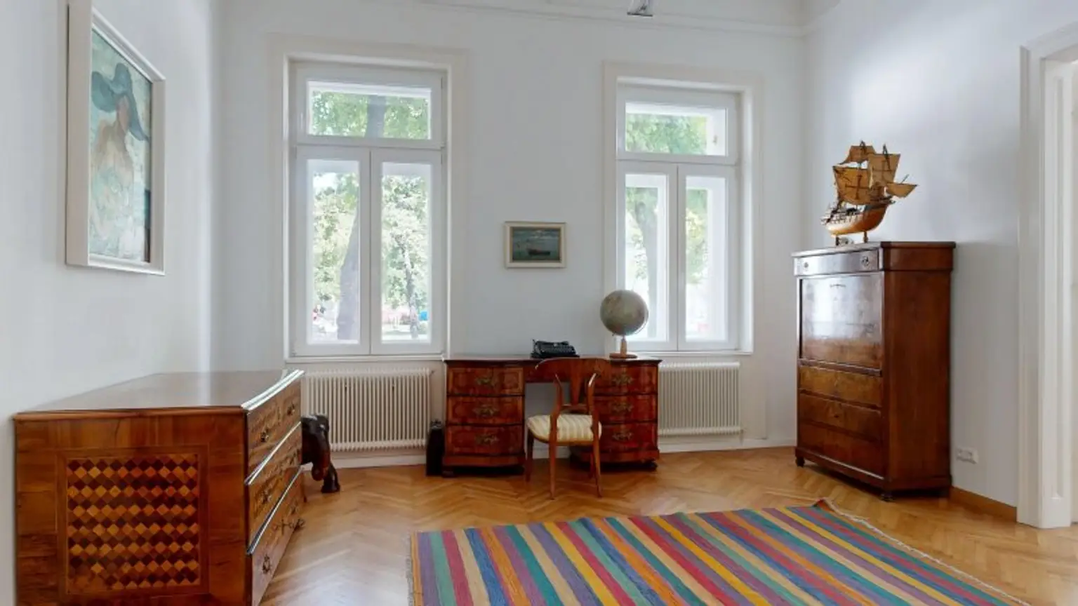 Wunderschöne großzügige 5-Zi-Altbauwohnung mit Grünblick im 3.Bezirk zu kaufen