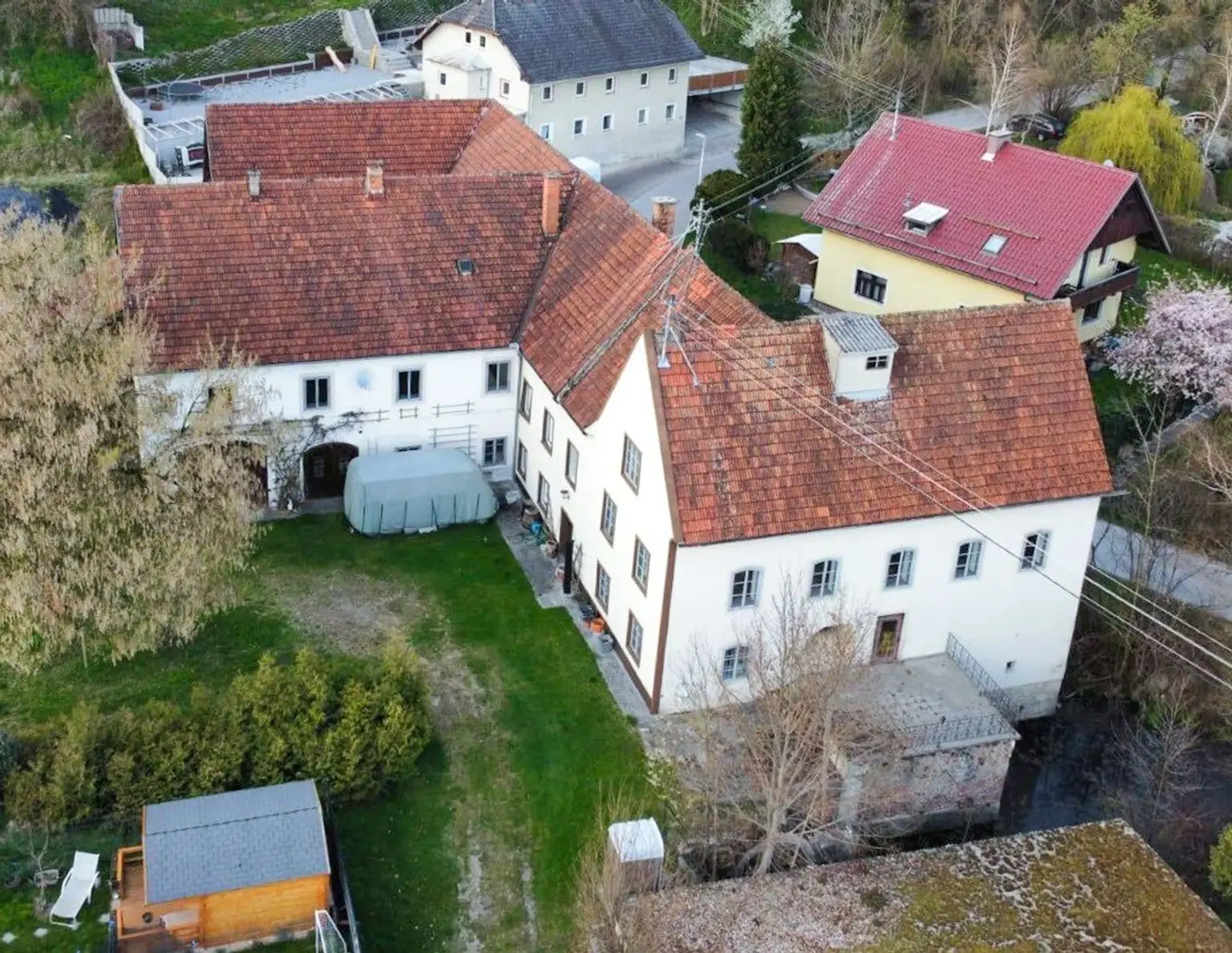Historische Mühle in Schlossnähe - vielseitige Nutzung möglich