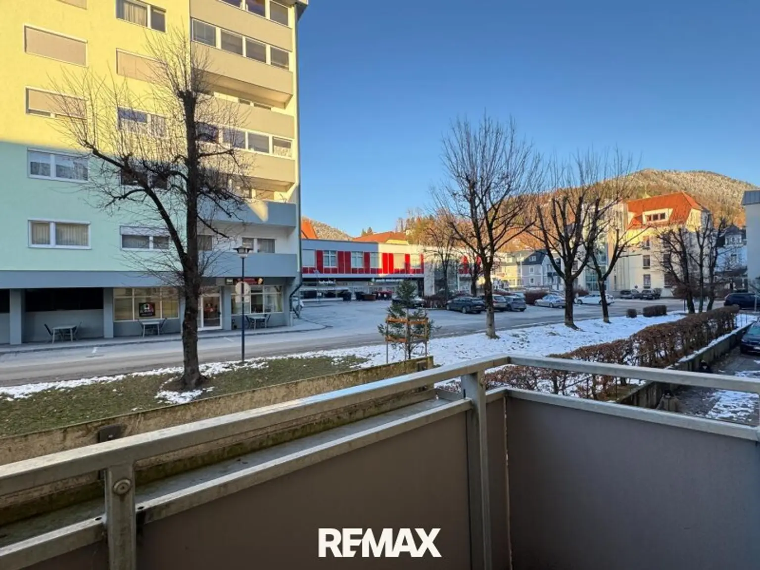 Aussicht vom Balkon Ost