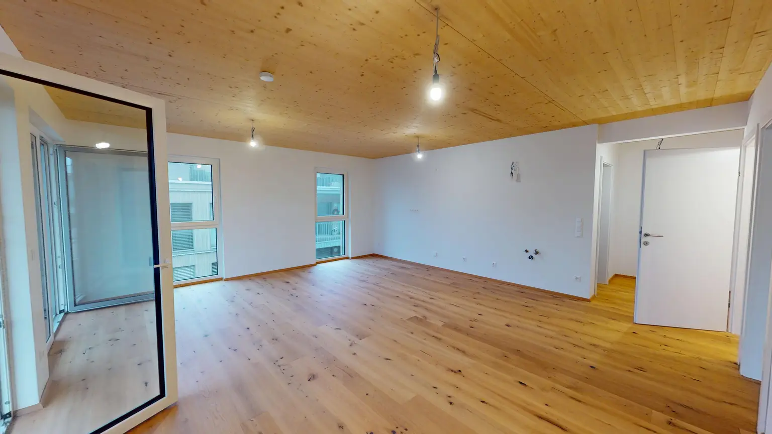 Holzbauweise I Balkonwohnung I 2 Zimmer