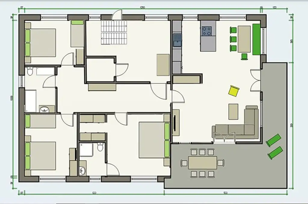 Luxuriöse Gartenwohnung unweit vom Skilift in Söll!