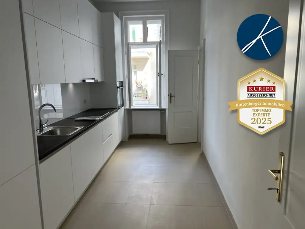 Nähe U4 Hietzing: ERSTBEZUG nach erstklassiger Generalsanierung! *Traumhafte Altbau-Wohnung mit 2 Balkonen*