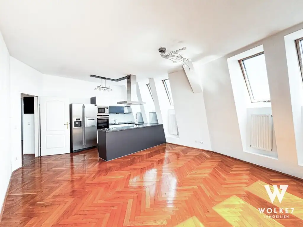 Dachterrassenwohnung mit 360° Panorama | 63m² Dachterasse | Am Spitz