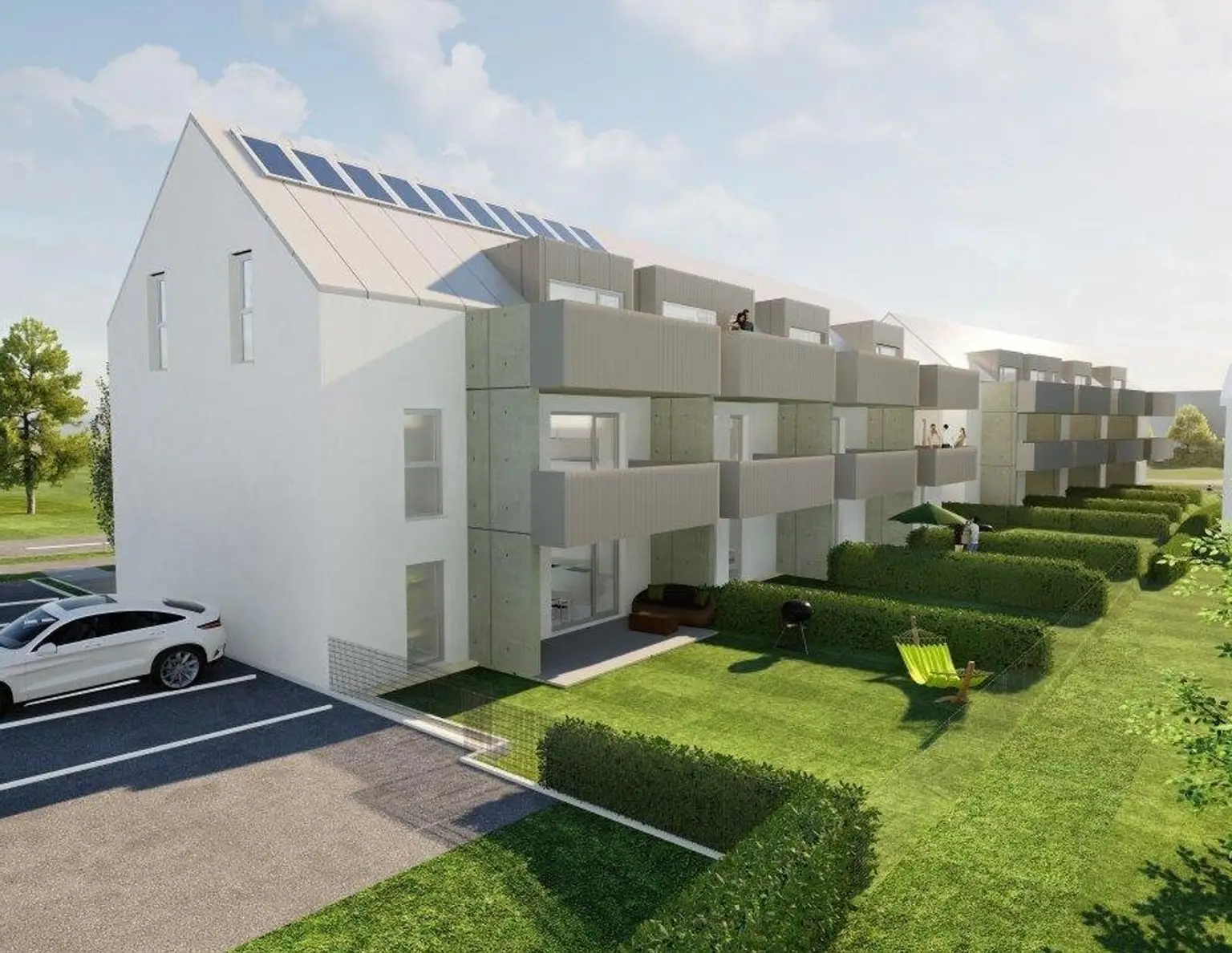 GRÜNE ALLEE GALLNEUKIRCHEN - 2 und 3-Zimmer Wohnungen, 55-70m² NEUBAU ERSTBEZUG