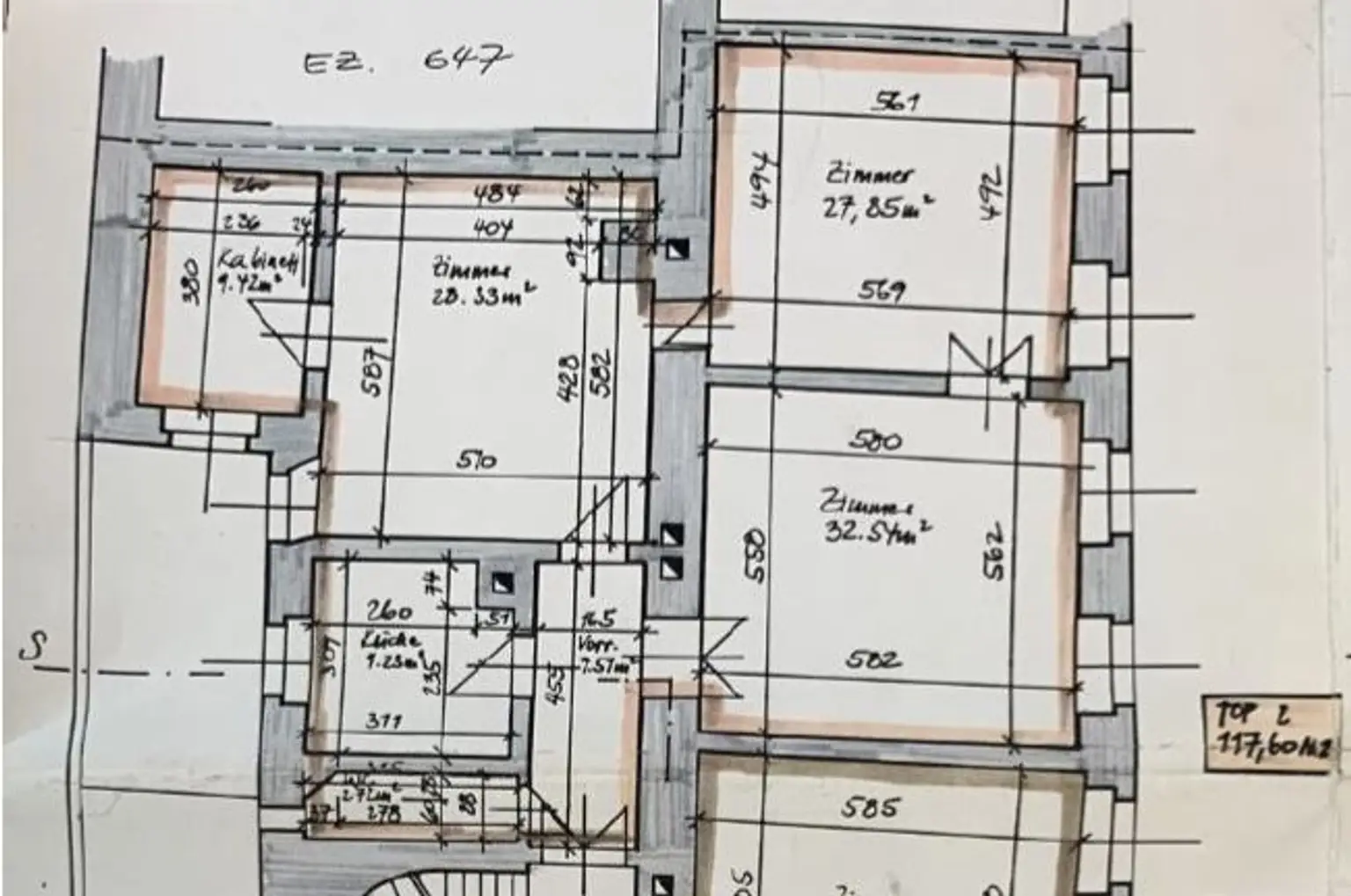 Befristet vermietete 3,5-Zimmer-Wohnung im Herzen Wiens!