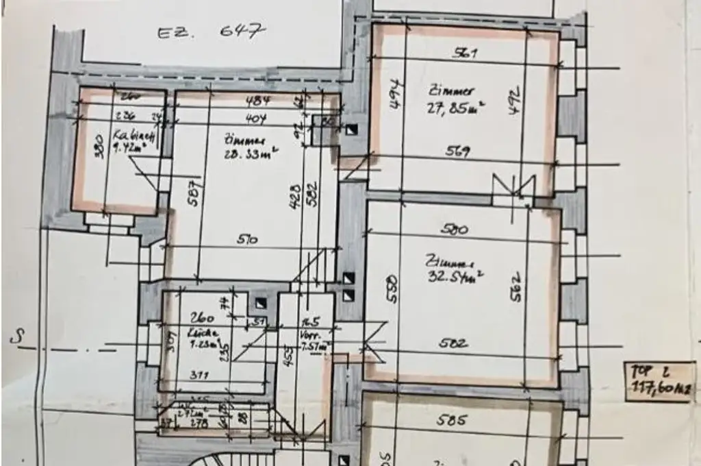 Befristet vermietete 3,5-Zimmer-Wohnung im Herzen Wiens!