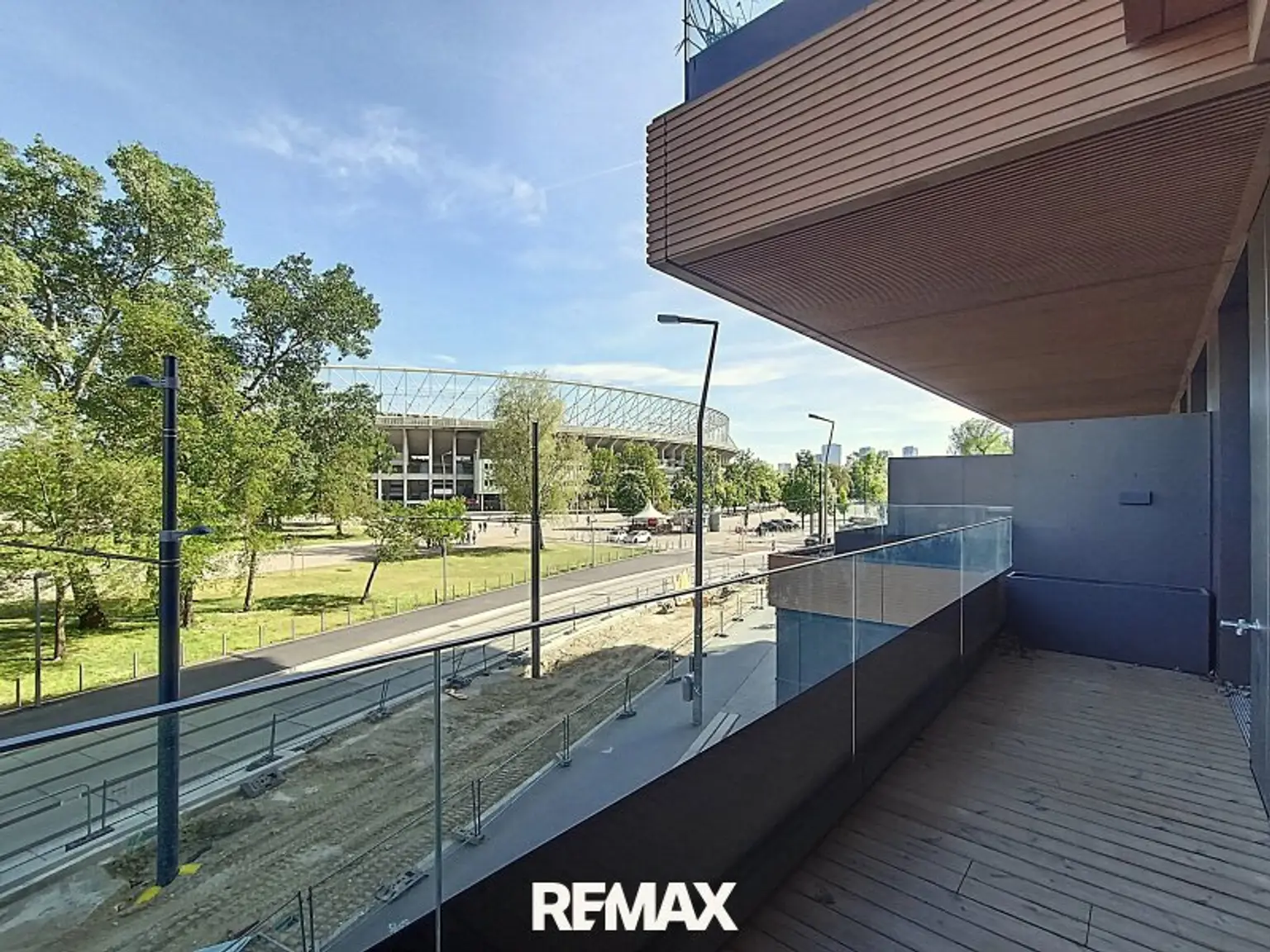 Ausblick Richtung Stadion