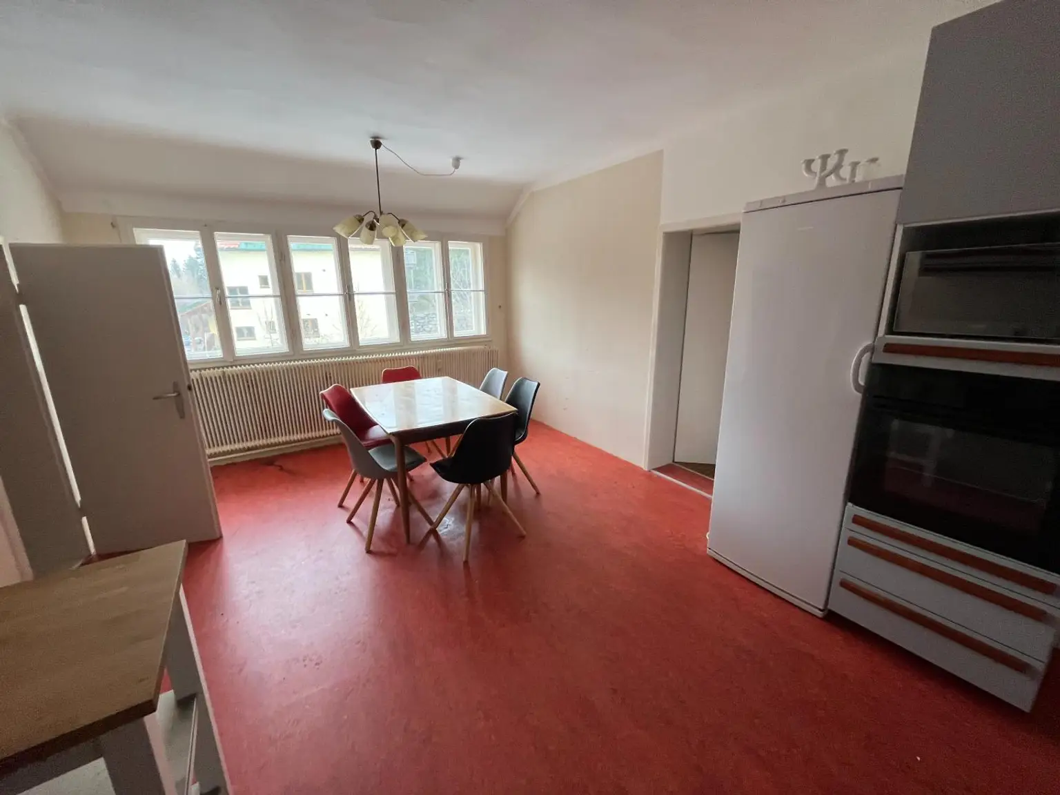 Obergeschoss Essbereich in Küche