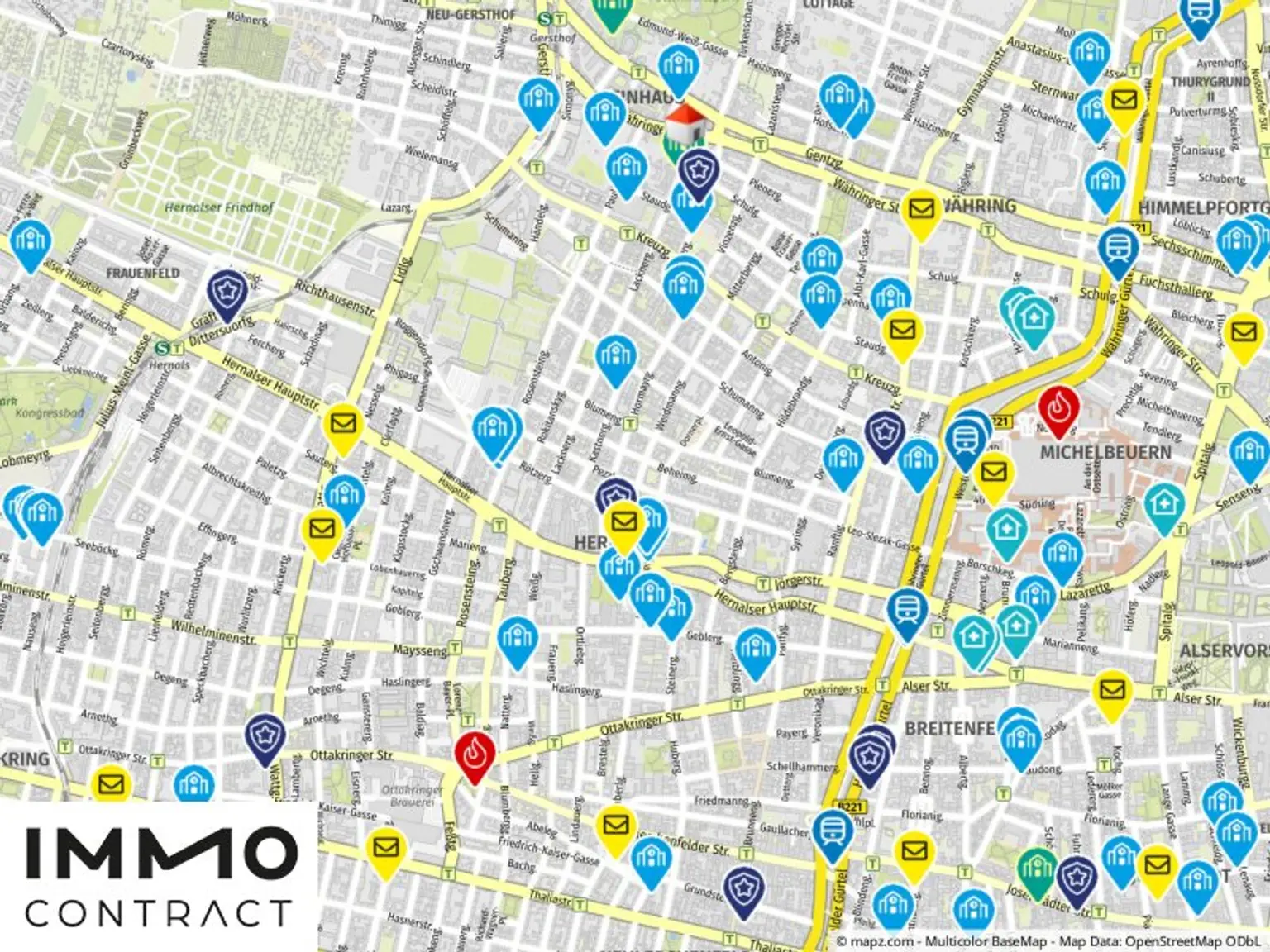 Geolyzer Kartenausschnitt