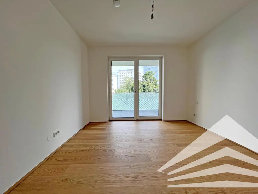 Exklusive 3 Zimmer-Neubauwohnung mit großem Balkon im KAIfive an der Donaulände