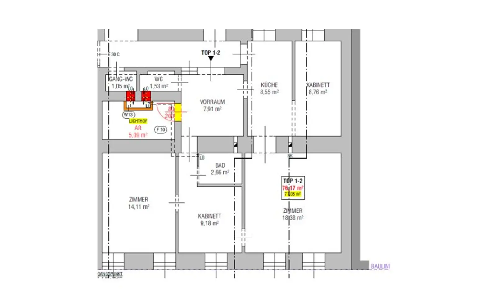 ++NEU++ Renovierungsbedürftige 4-Zimmer Altbauwohnung im Erdgeschoss!