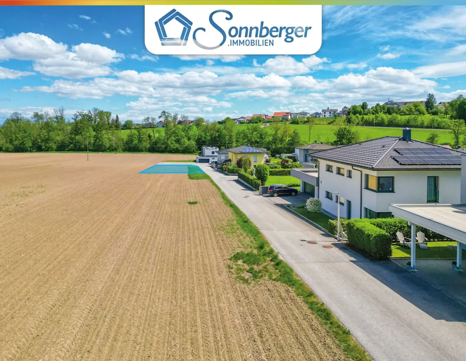 GRUND ZUM GLÜCK - Baulandprojekt Hargelsberg Eckparzelle Nr. 9 mit 673 m²