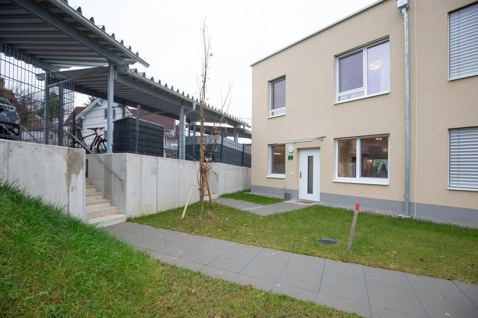 Eingang Wohnhaus