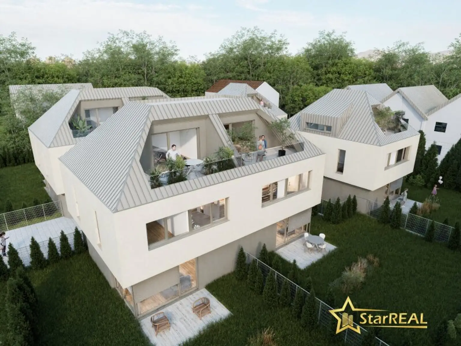 TOPPREIS! NEUES PROJEKT. 5 ZIMMER-ZIEGELHAUS, LUFTWÄRMEPUMPE, BODENHEIZUNG UND KST/ALUMINIUM-FENSTER. Provisionsfrei für den Käufer.