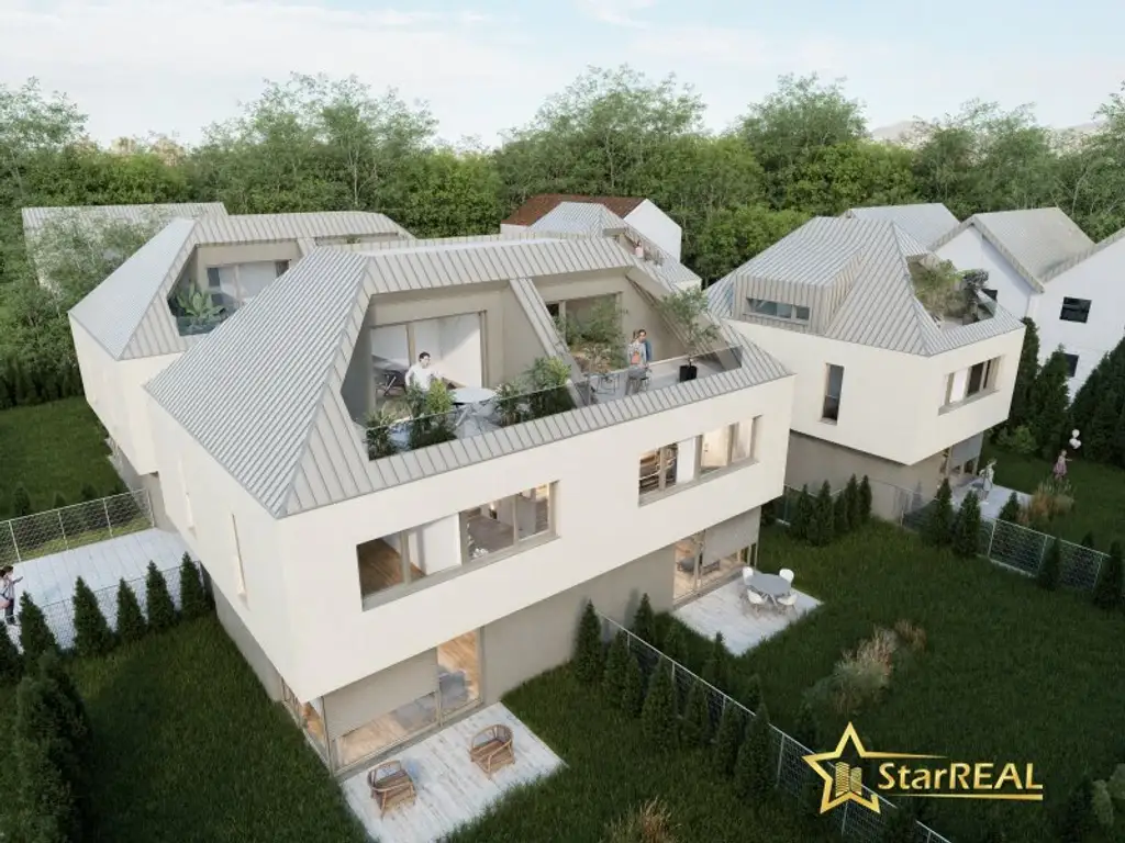 TOPPREIS! NEUES PROJEKT. 5 ZIMMER-ZIEGELHAUS, LUFTWÄRMEPUMPE, BODENHEIZUNG UND KST/ALUMINIUM-FENSTER. Provisionsfrei für den Käufer.