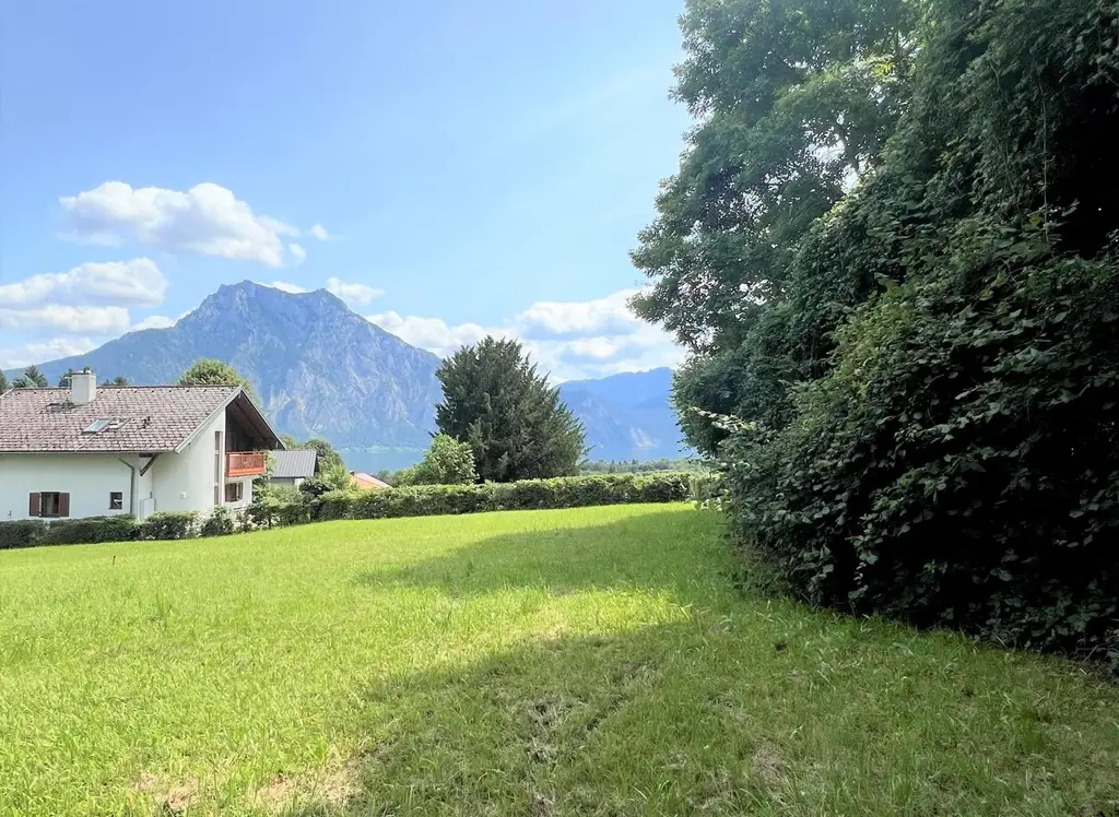 TRAUMGRUNDSTÜCK - SEEBLICK² - TRAUNSTEINBLICK
