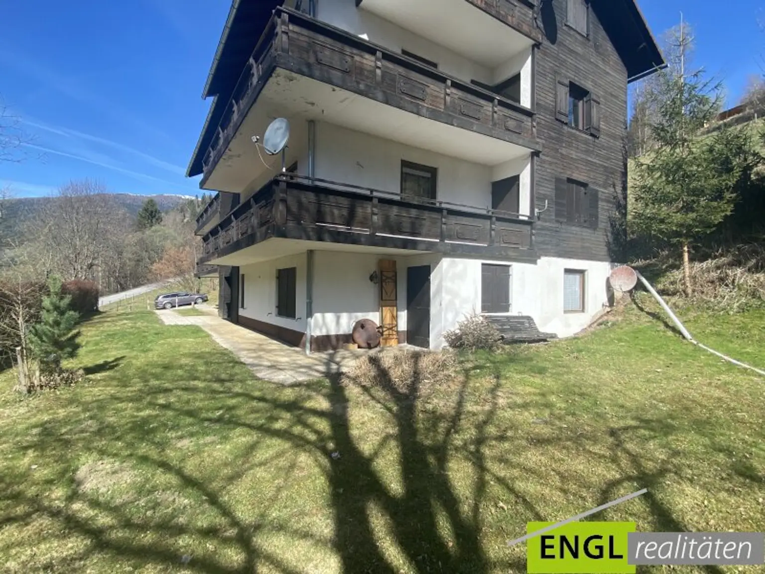 Blick auf die Terasse