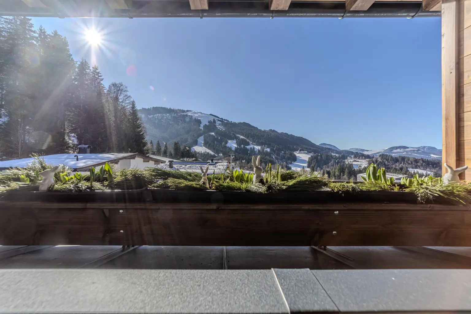 Traumhafter Blick auf den Hartkaiser