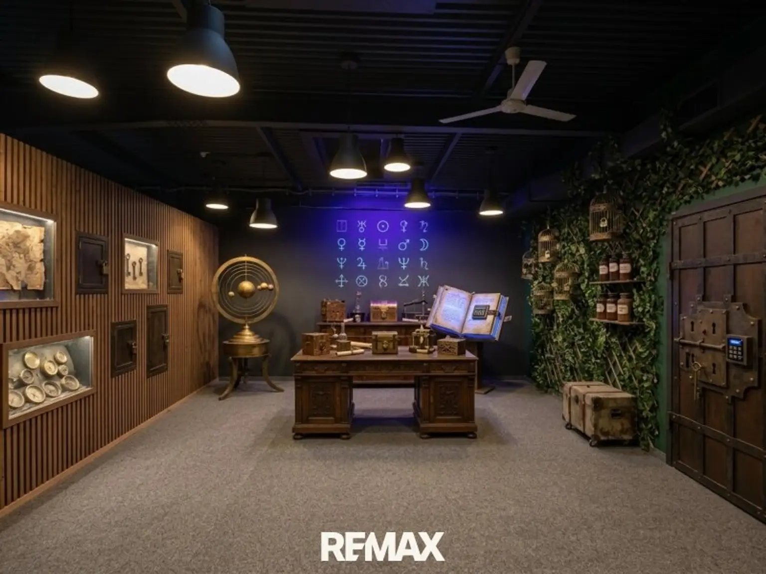 so könnte der Escape Room aussehen - KI generiert