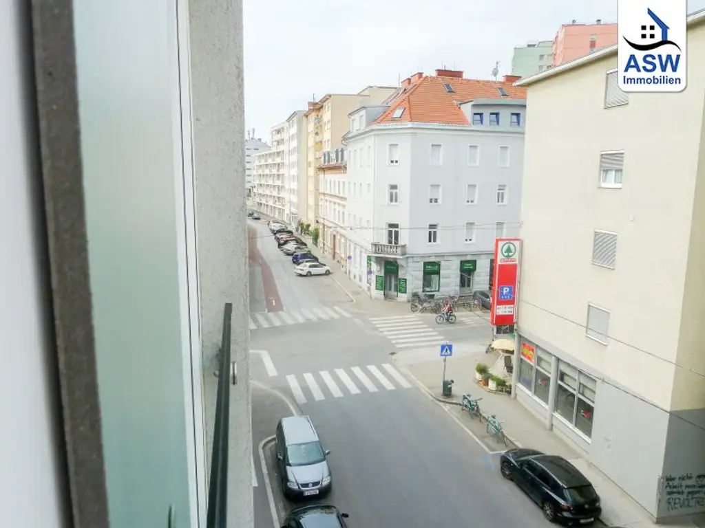 Große 58m² 2-Zimmer Wohnung, zentral gelegen mit hochwertiger Ausstattung. Unbefristeter Mietvertrag möglich!