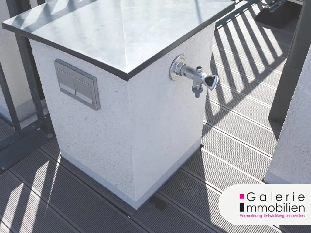 VIDEO: 360°-Ausblick auf Wien: Hochwertige 2-Zimmer-Wohnung mit Klima plus 2 private Dachterrassen!